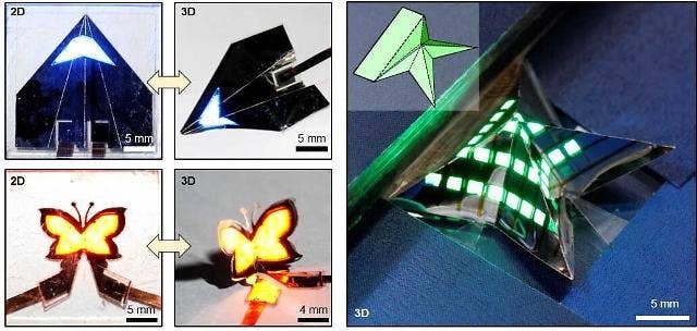 Revolutionary new quantum dot LED (QLED) is as flexible to fold as ...