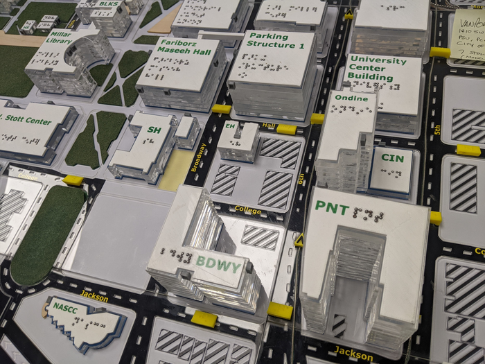 Novel indoor & outdoor navigation technology for vision-impaired people ...