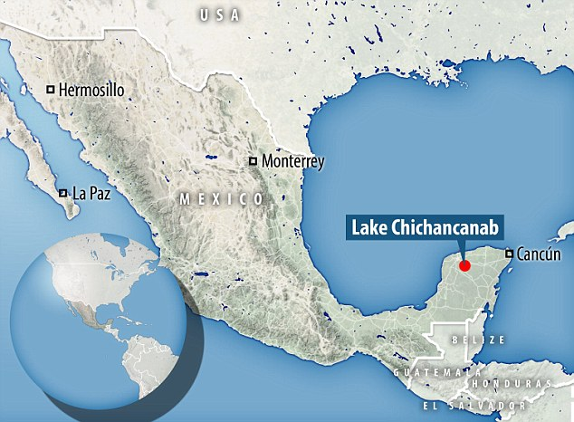 Scientists studied water samples in Mexico's Lake Chichancanab where the Maya were based. 