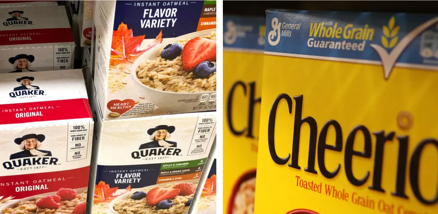 Research analysis found the chemical in 92% of oat-based products tested, including popular brands like Cheerios and Quaker Oats. 