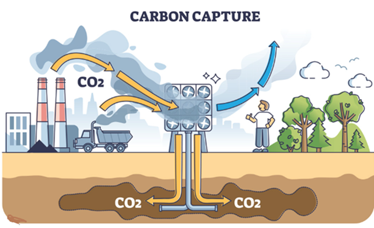 How direct air carbon capture works. 