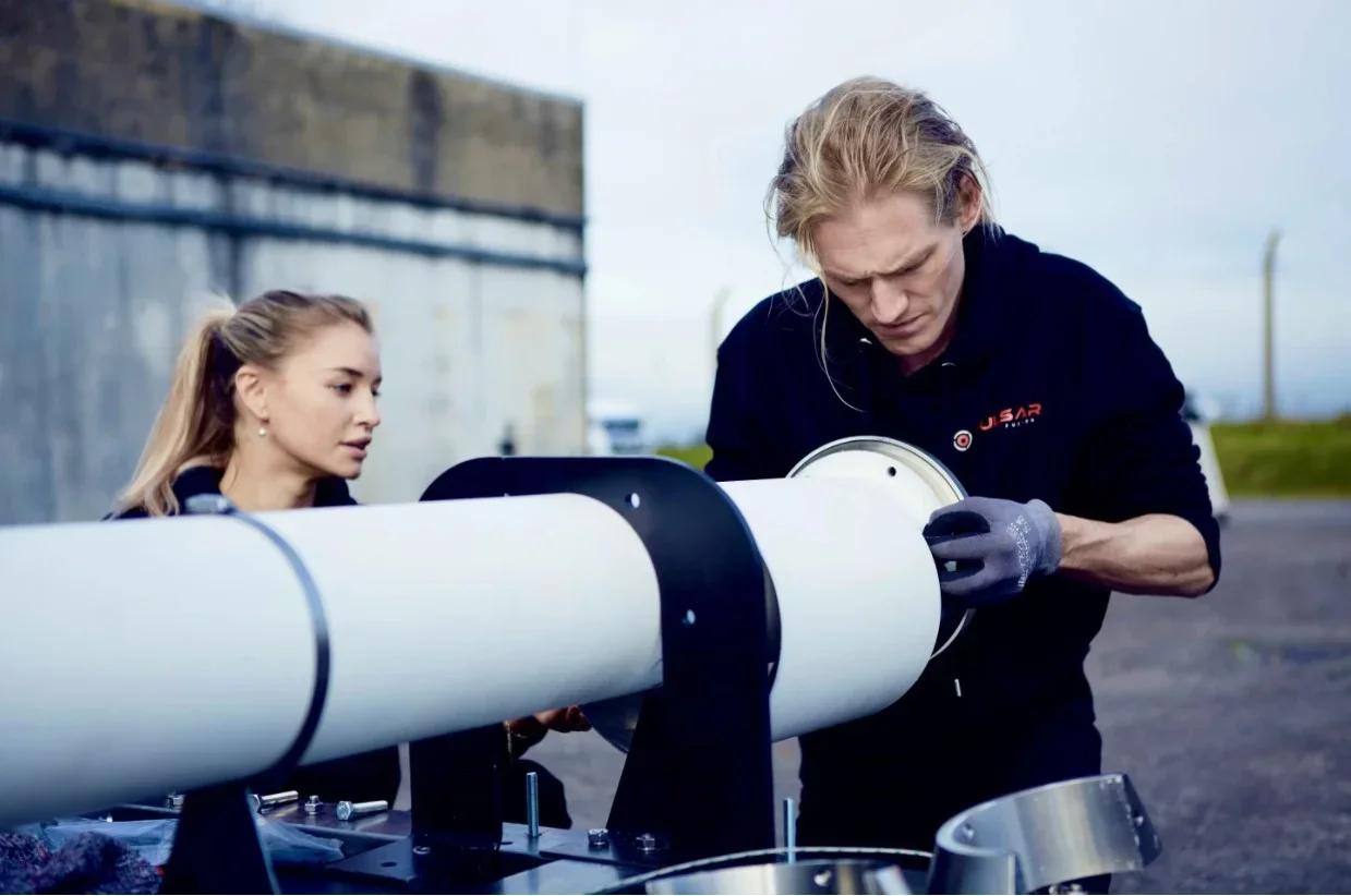 Pulsar Fusion's CEO is University of Oxford graduate Richard Dinan (right). Fuel derived from recycled plastic has enabled Pulsar Fusion to test its first launch capable, high-power chemical rocket engine in the UK for the first time. 