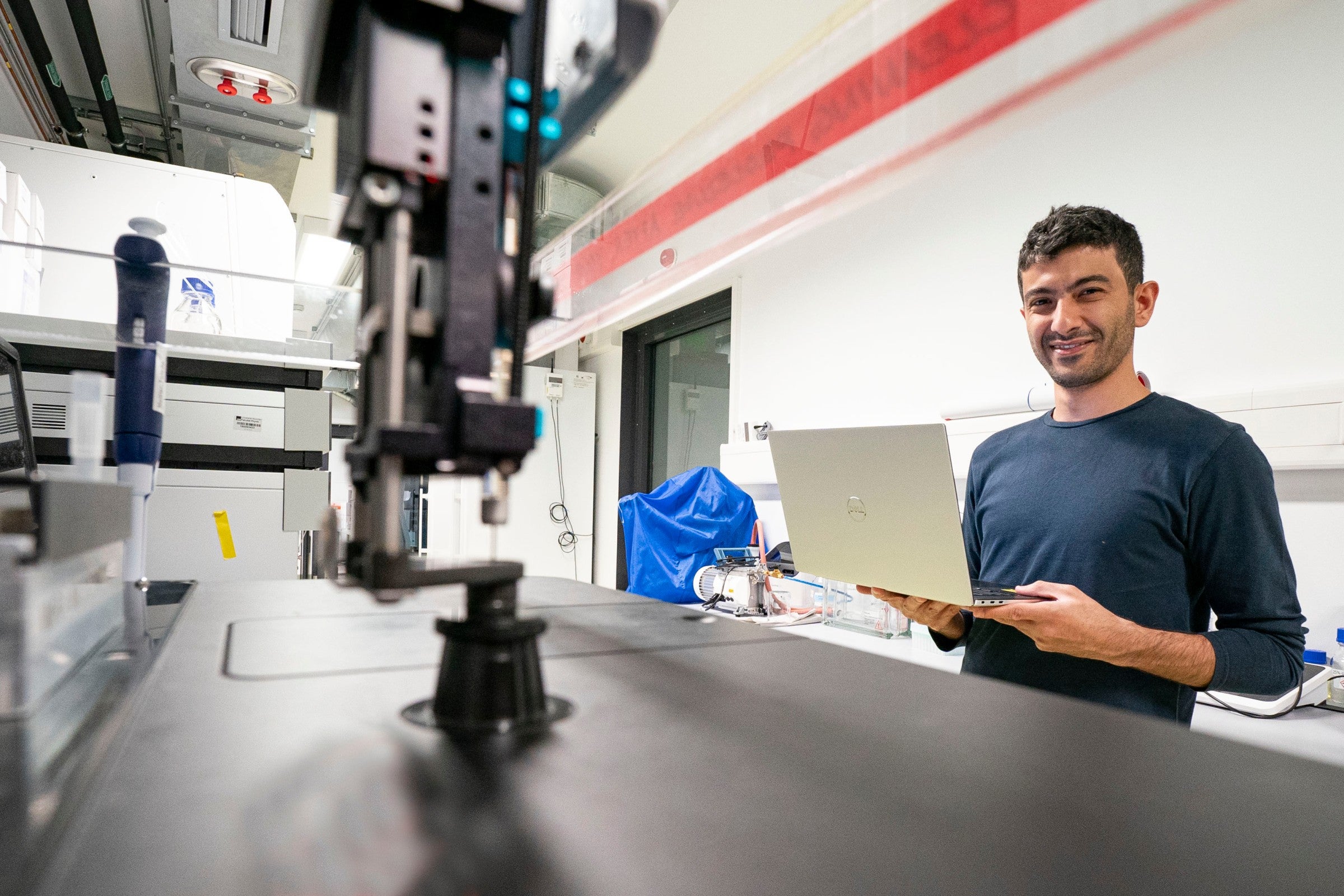 PhD student and first author Tarek Eissa has analyzed thousands of molecular fingerprints.