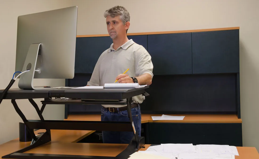 The study was the first to use computer use as an indicator of, and proxy for, productivity in all three workstation types.