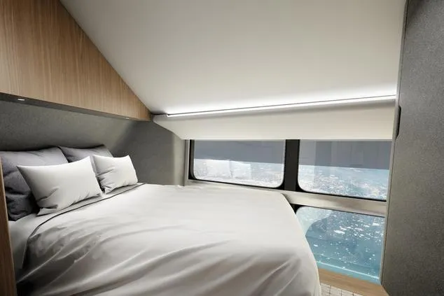 Staterooms are designed not only to maximize floor space but to fully immerse passengers in the fantastic scenery.