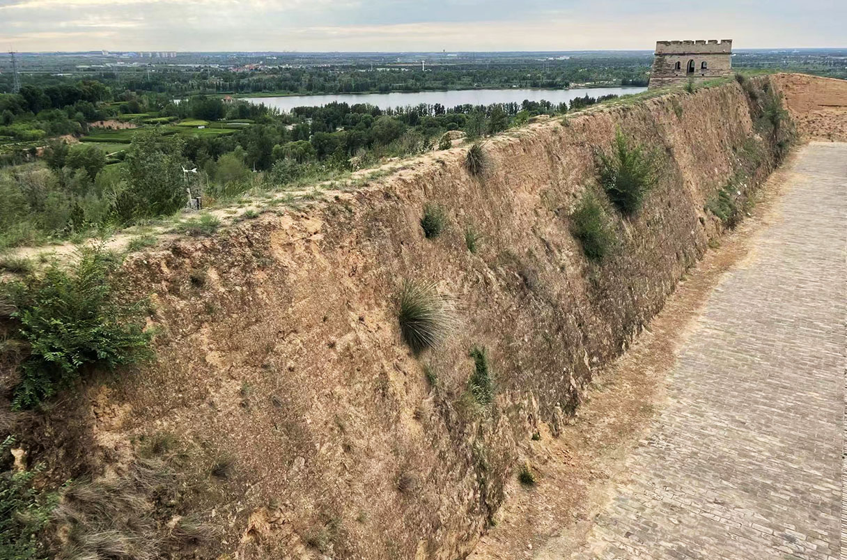 Sections of the Great Wall of China get extra support and protection from a living layer of bacteria and moss.
