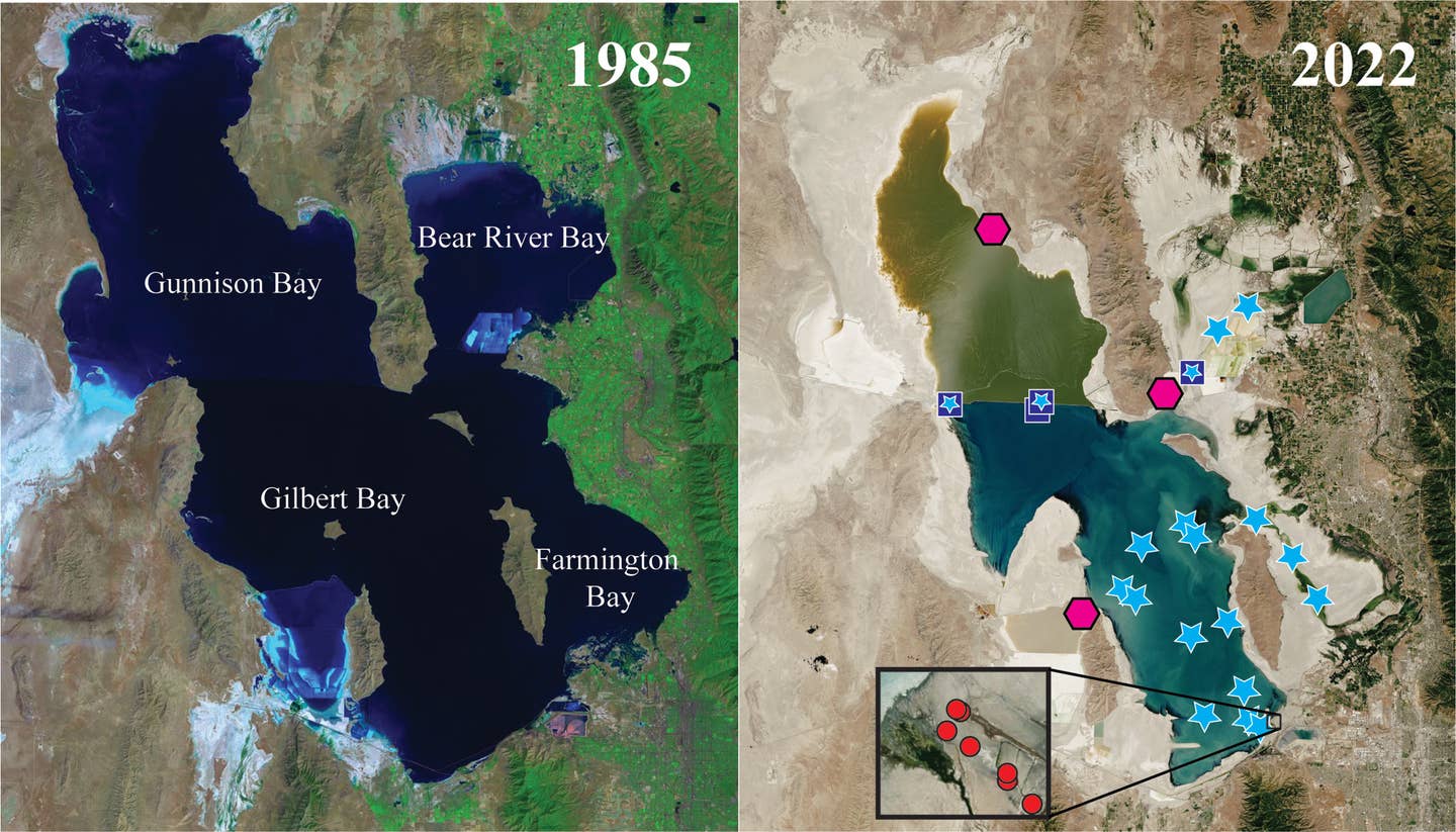 Dry lake beds are a major source of greenhouse gas emissions, study ...