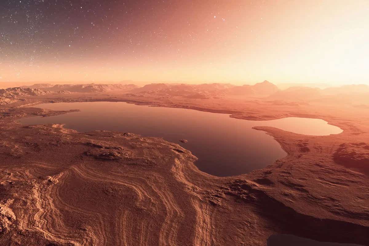 Clarke and his team have been able to track the current rate at which hydrogen atoms are escaping from Mars' atmosphere.