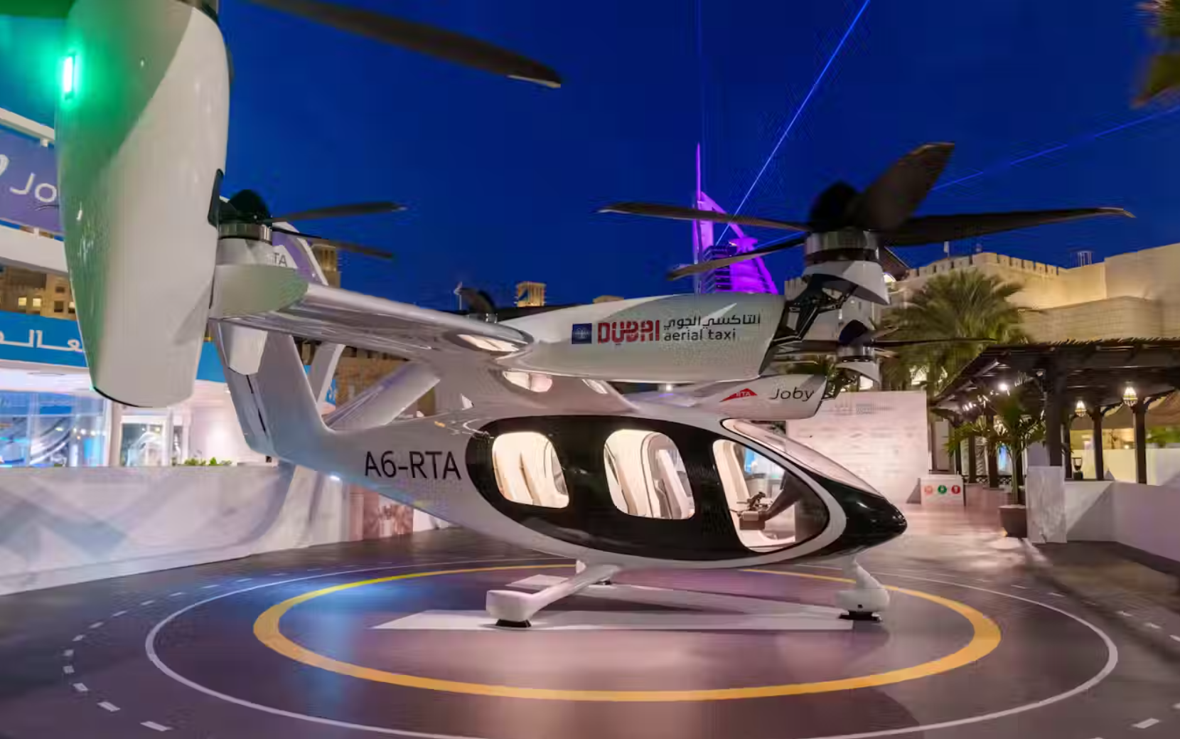 Joby recently reached a milestone by conducting successful piloted flights in Dubai, marking the start of their commercial readiness efforts.