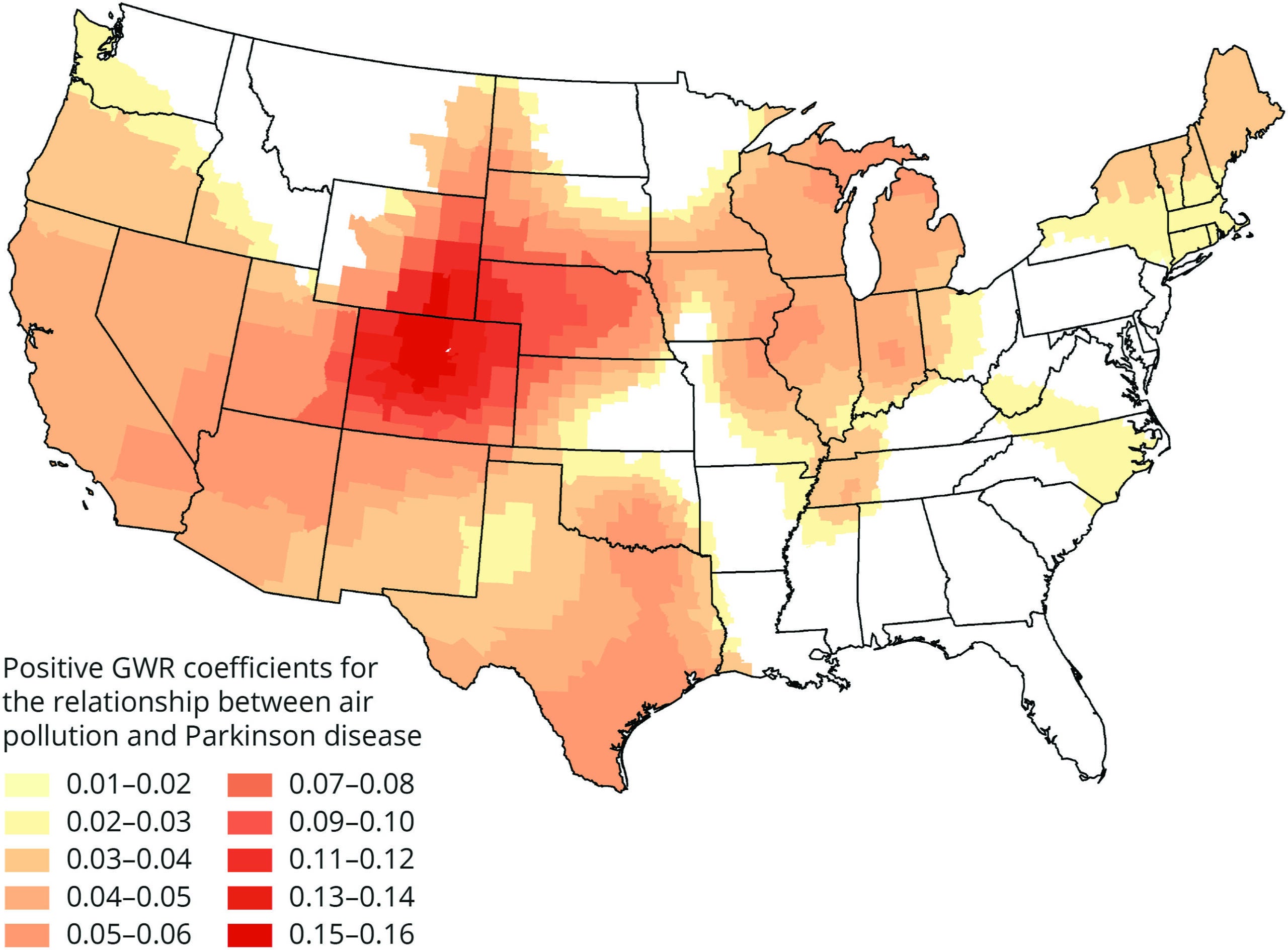 Strength of Positive Associations Between PM2.5 and Parkinson Disease Risk