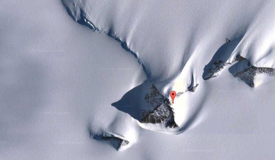 Google Earth images showcasing an aerial view of the intriguing formation have intensified speculations. Google Earth images showcasing an aerial view of the intriguing formation have intensified speculations.