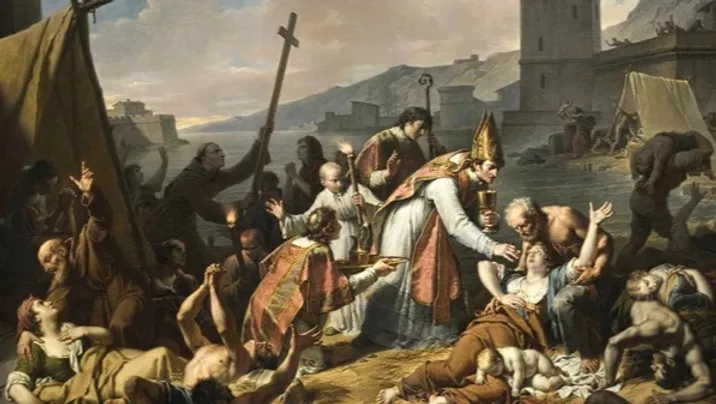 A disease then disseminated across Europe, the Middle East and northern Africa claiming up to 60 percent of the population in a large-scale outbreak known as the Black Death.