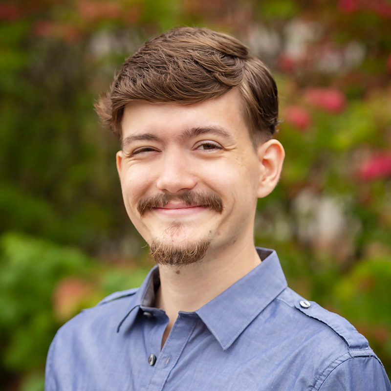 Study lead author Evan Anderson. 