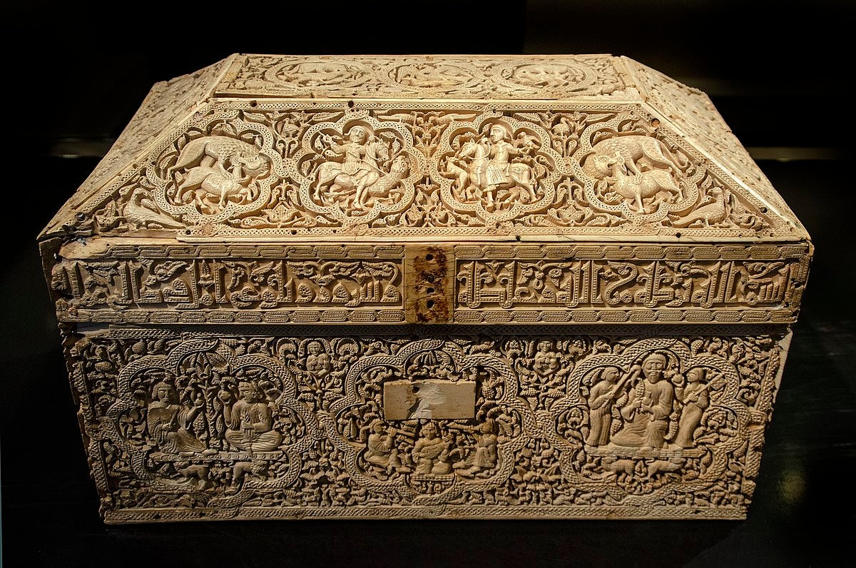 Front face of the Leyre Casket.