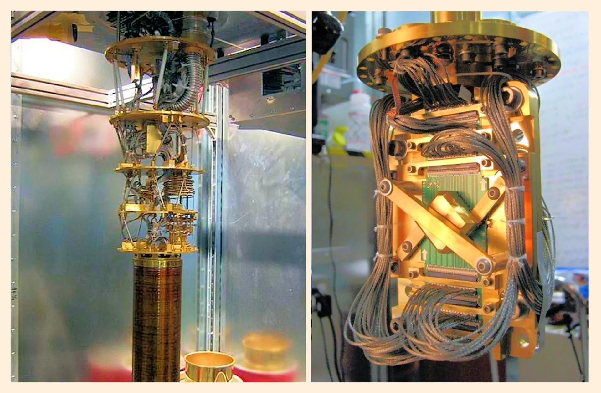 D-Wave refrigerator to cool the Vesuvius chip to 0.02 degrees above absolute zero. 