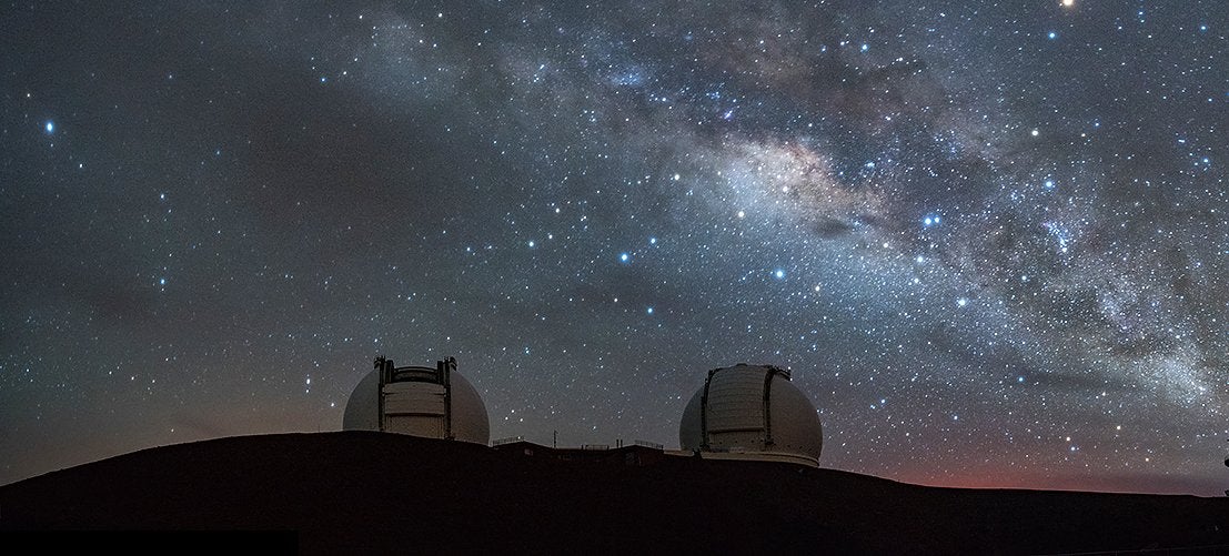 W.M. Keck Observatory in Hawai‘i.