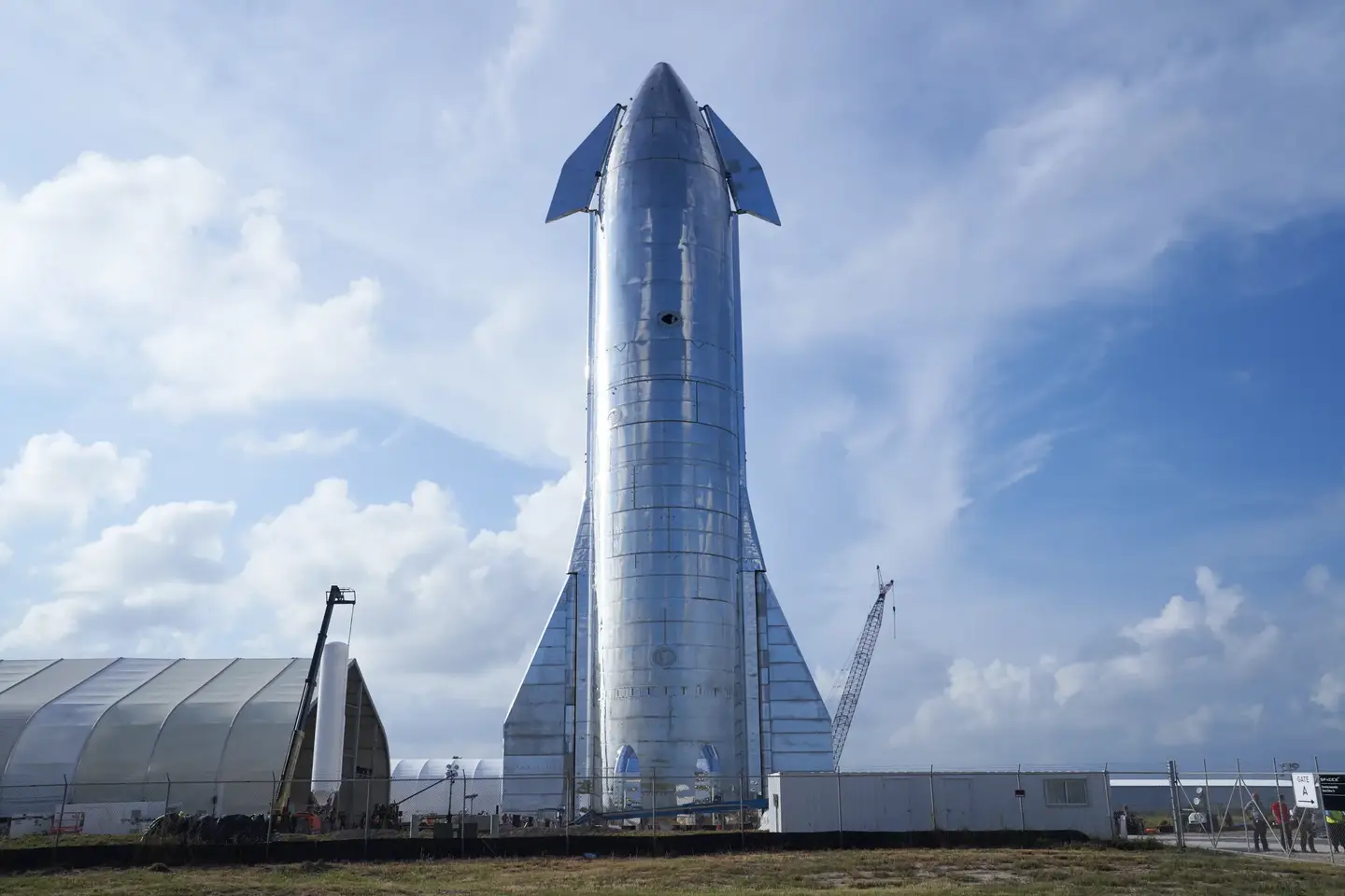 SPACEX spaceship.