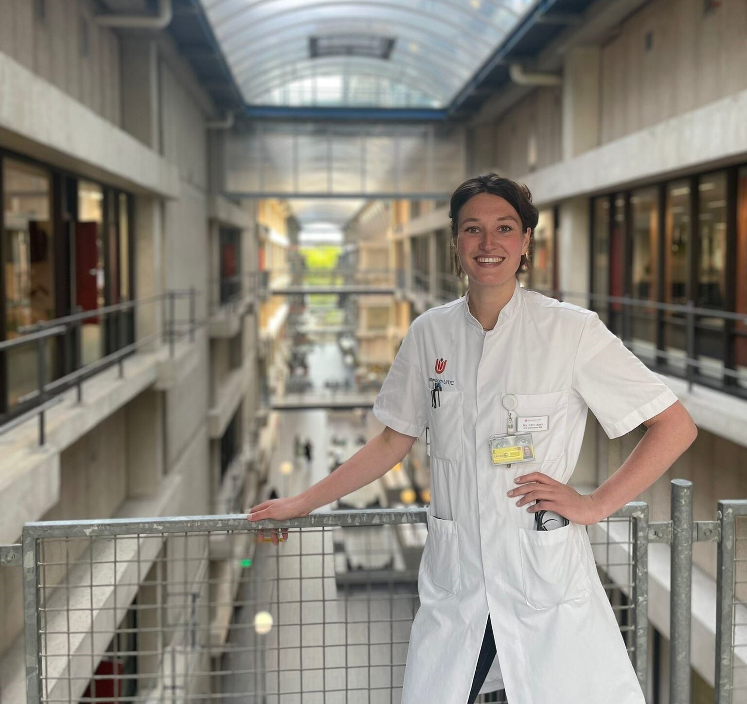 Celine Busch, MD, the study’s lead researcher and PhD candidate at Amsterdam University Medical Center.