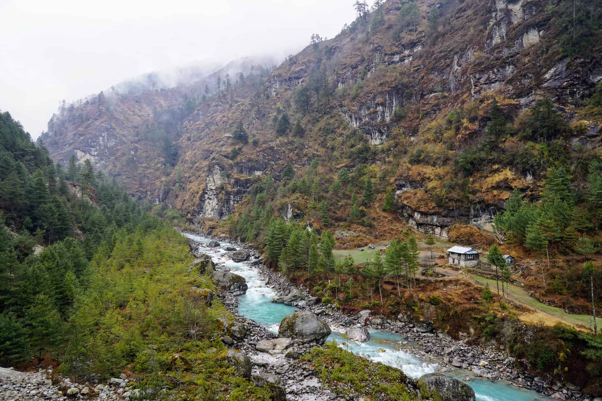 Kosi River, depicted here, may have contributed to the “growth spurt” of Everest. 