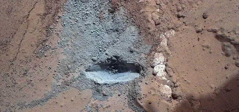 NASA's Phoenix lander found traces of perchlorate—a chemical used in various Earth applications—on Mars.