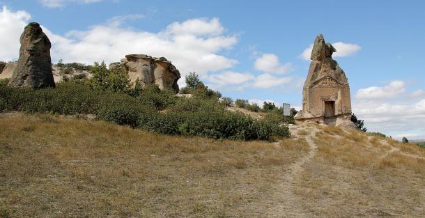 Arslankaya, Phrygian monument near Afyon, Türkiye