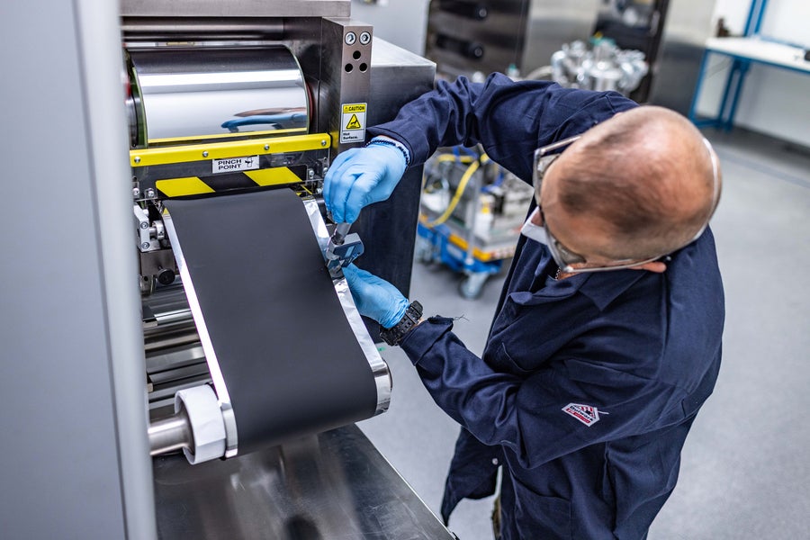 Alsym has been manufacturing prototypes at a small facility in Woburn, Massachusetts for the last two years. Pictured is a view of the Alsym facility. 