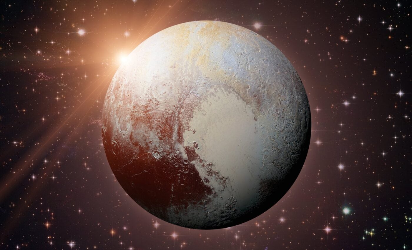 Data from the New Horizons mission reveal surface features indicating past or present liquid water.