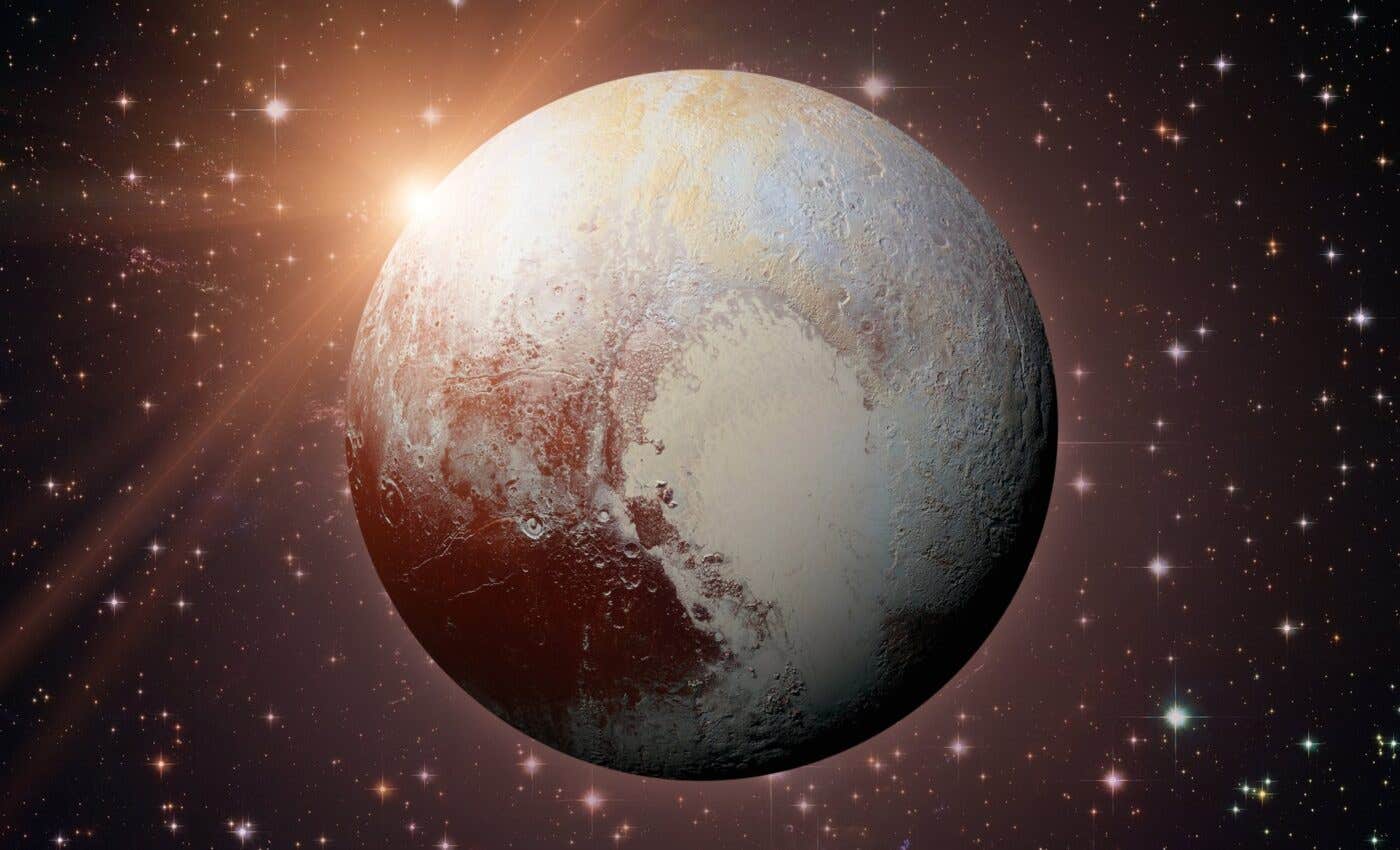 Data from the New Horizons mission reveal surface features indicating past or present liquid water.