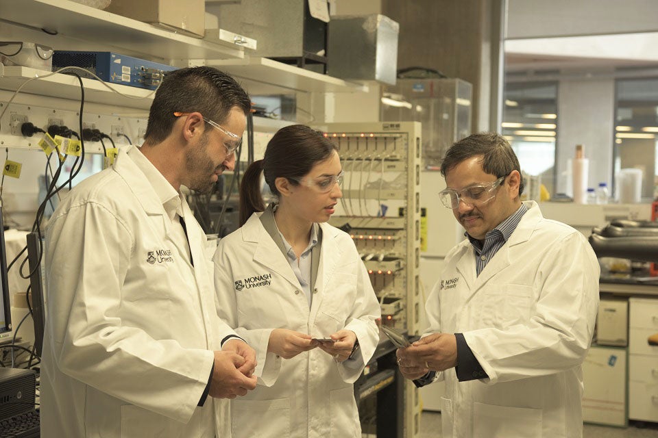Monash University researchers are on the brink of commercialising the world’s most efficient lithium-sulfur (LiS) battery