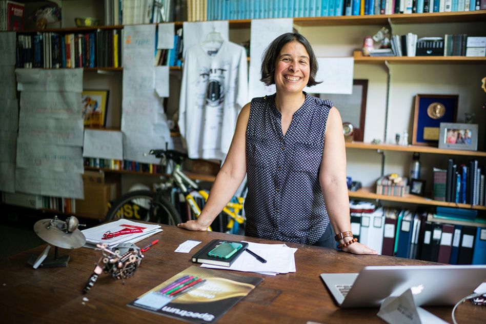 Anette “Peko” Hosoi, the Pappalardo Professor of Mechanical Engineering at MIT.