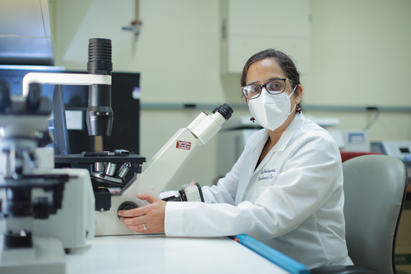 Dr. Ritu Chakravarti, assistant professor in The University of Toledo College of Medicine and Life Sciences.