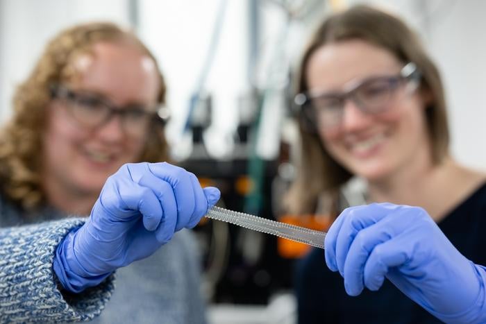 By controlling the material's internal structure, engineers can create objects with a range of properties.