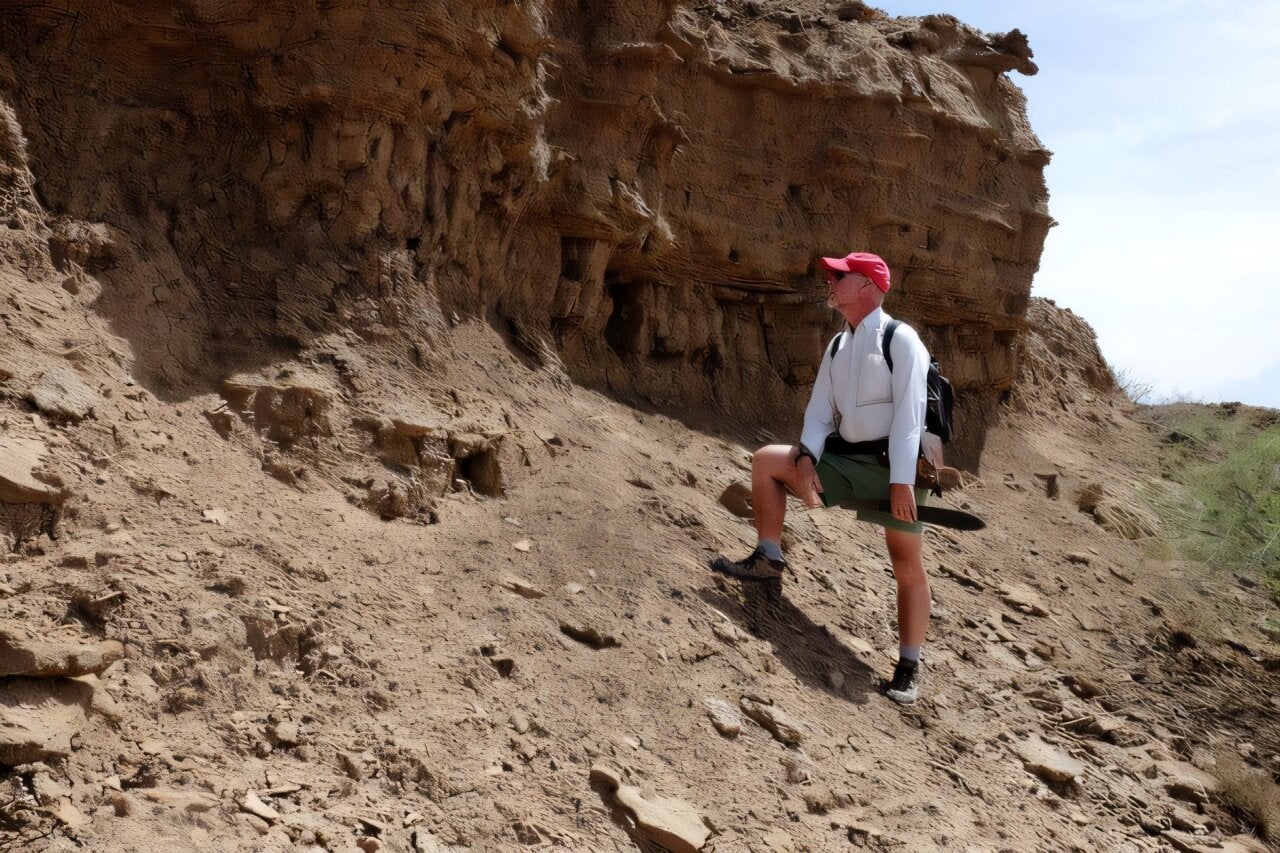 Rutgers Professor Craig Feibel has been studying fossils in Kenya since the 1980s