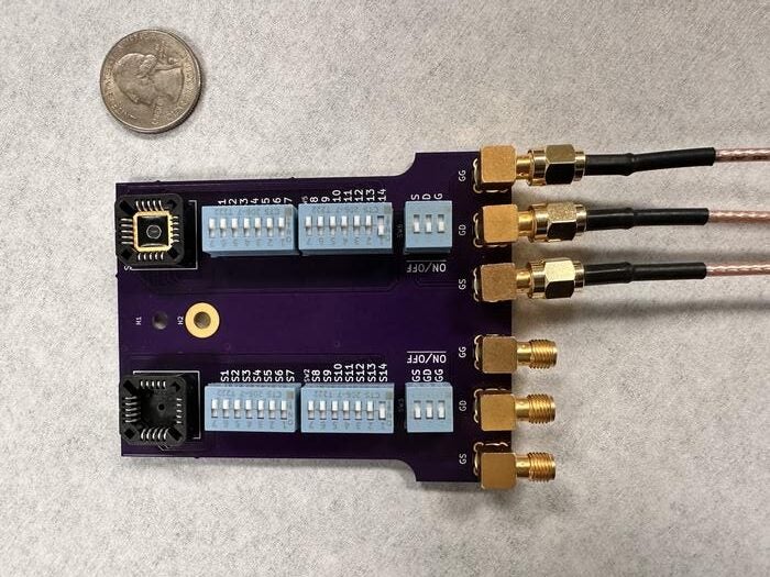 The electronic tongue comprises a graphene-based ion-sensitive field-effect transistor, or a conductive device that can detect chemical ions, linked to an artificial neural network, trained on various datasets. This is located in the top right of the device.