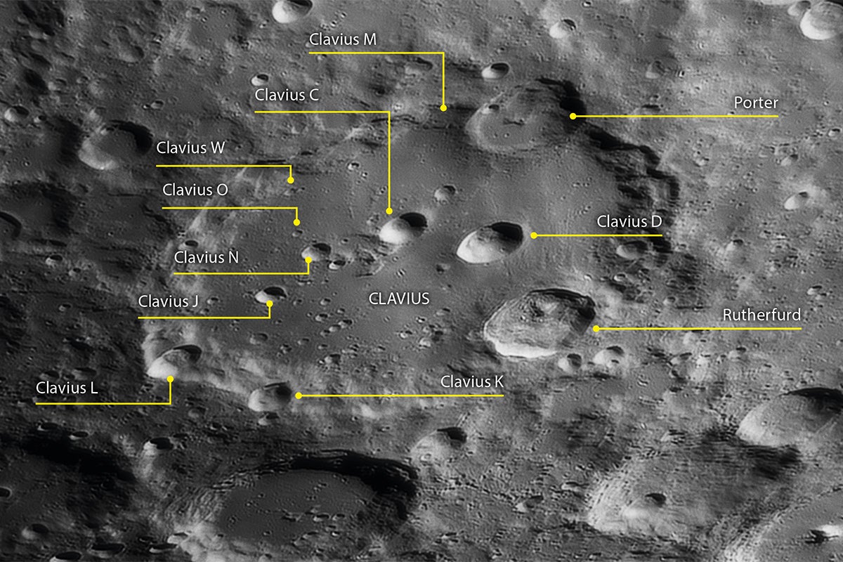 Permanently shadowed regions near the Moon’s poles, such as the Cabeus and Clavius craters, are believed to hold substantial water ice deposits.