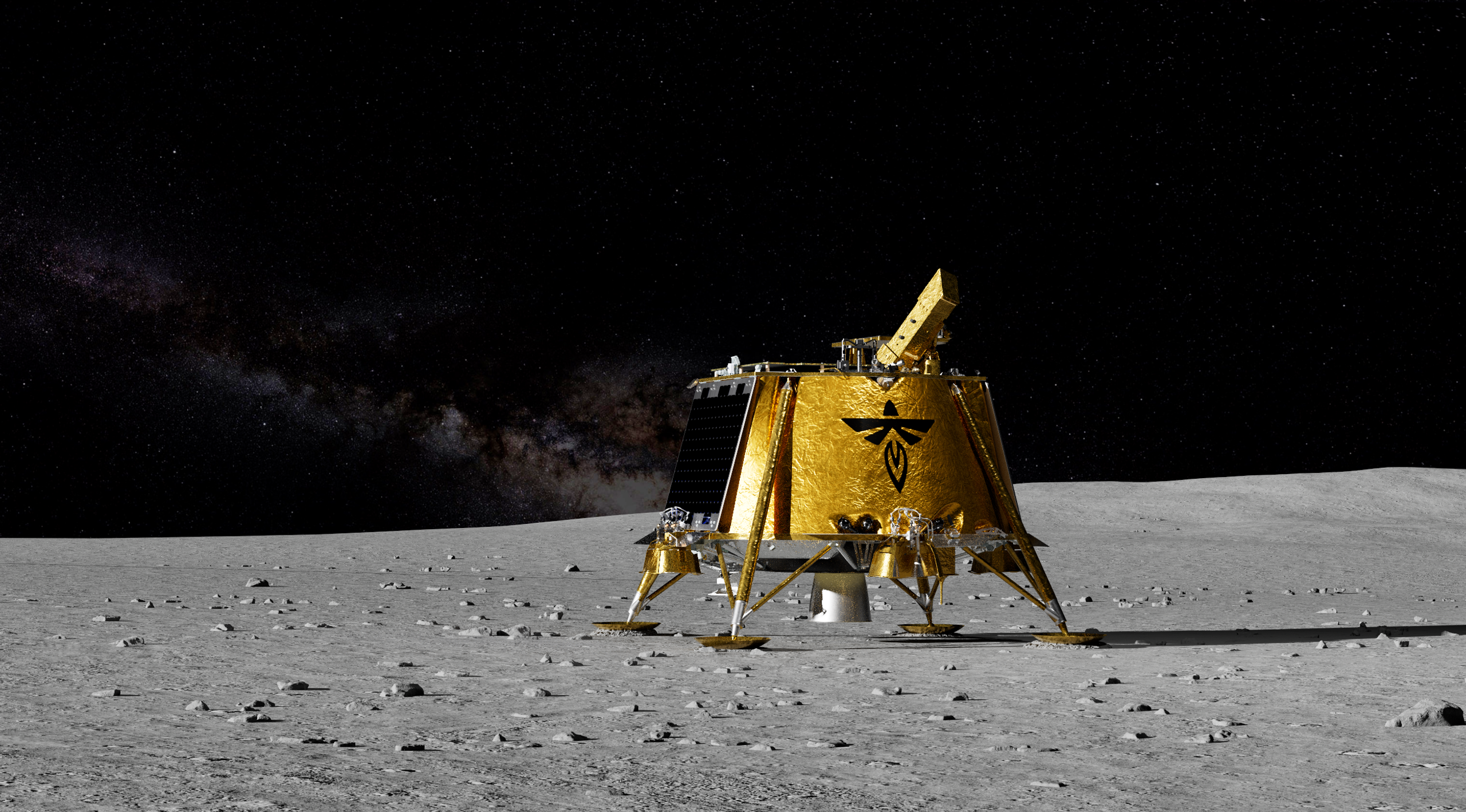 In this visualization, the LEXI instrument is shown onboard Firefly Aerospace’s Blue Ghost Mission 1, which will deliver 10 Commercial Lunar Payload Services (CLPS) payloads to the Moon.