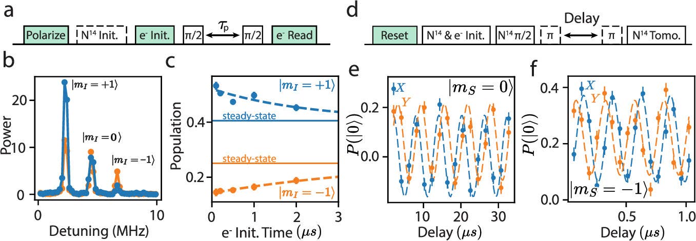 Initialization and coherent evolution.