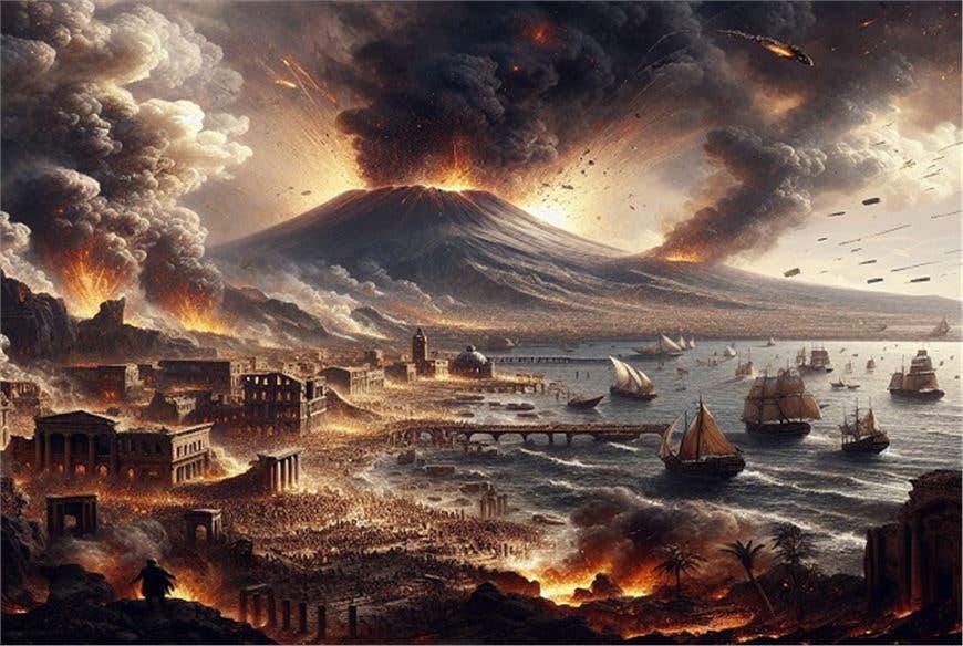 Sparice noted that the seismic activity accompanying the eruption played a crucial role in Pompeii’s destruction