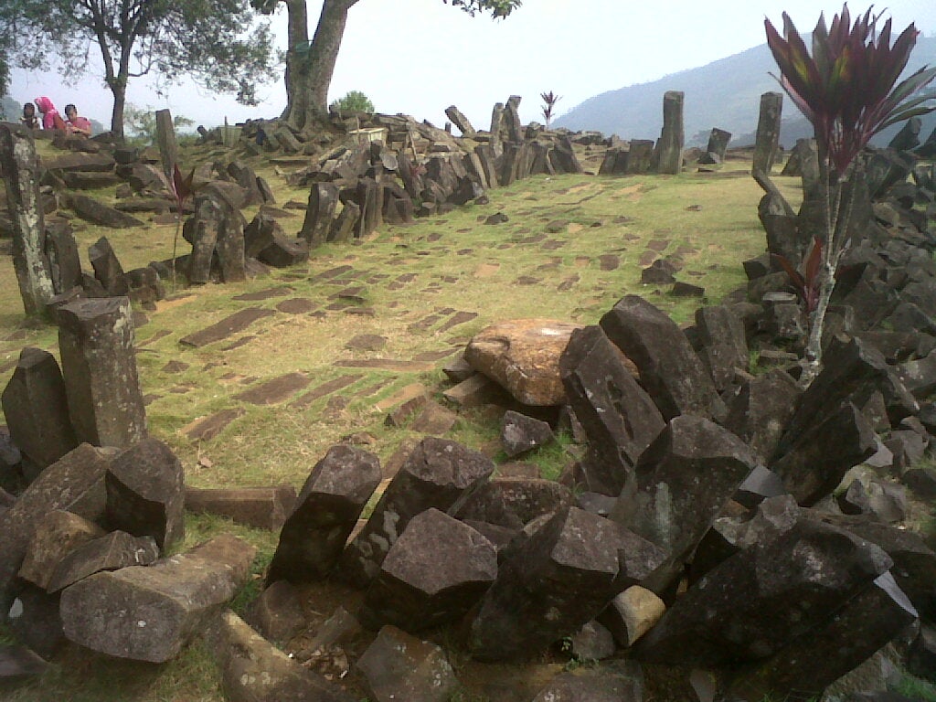 Image taken from Gunung Padang Megalith Site, Cianjur, West Java, Indonesia. 