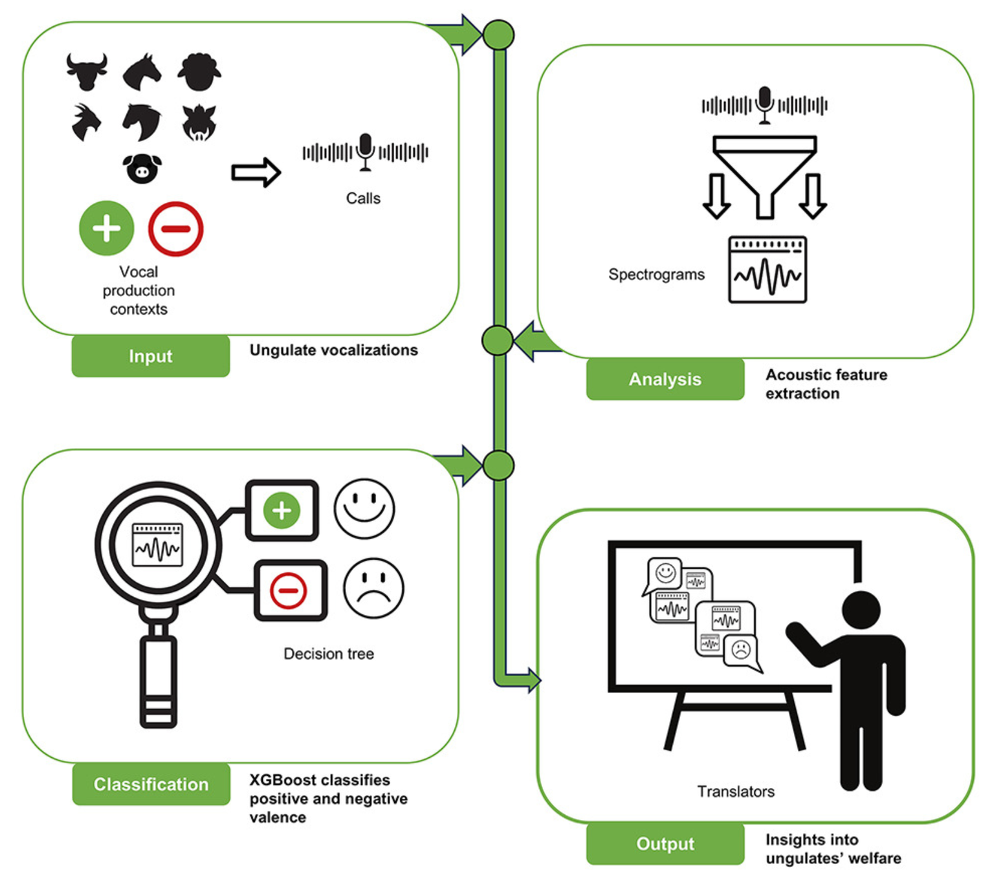 A graphical summary of research and methodology.