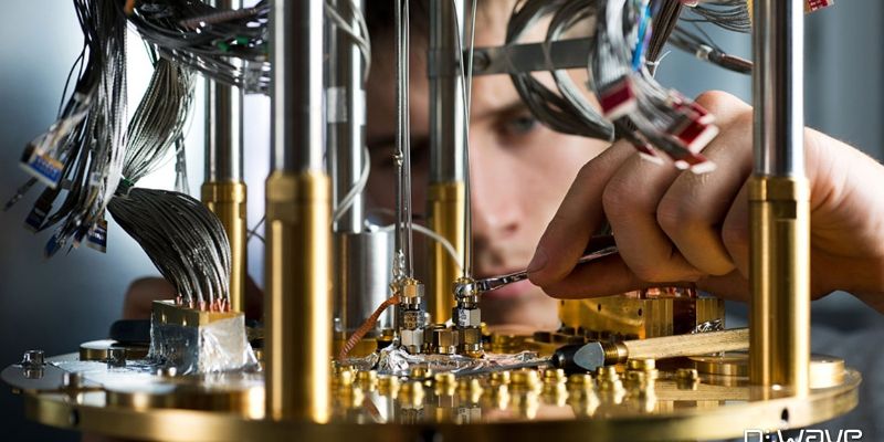 Annealing quantum computer.