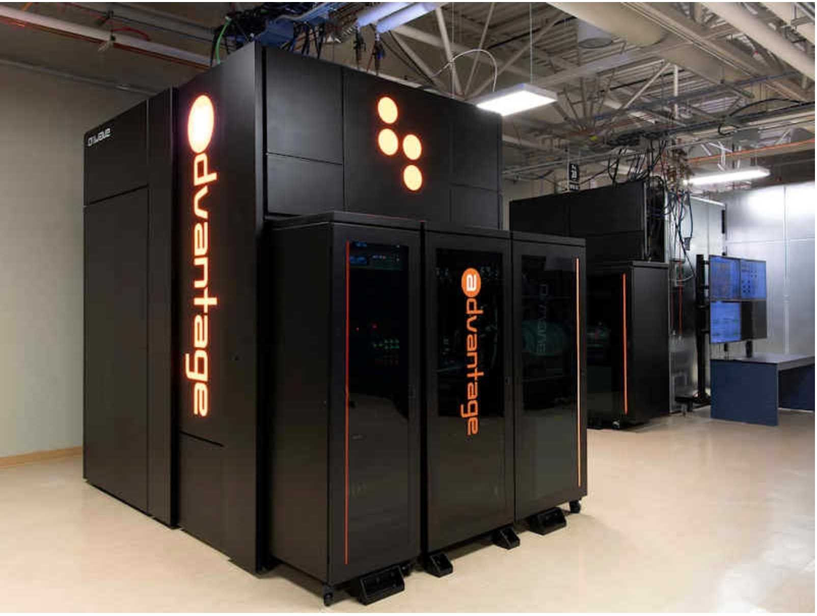 D-Wave quantum annealer in the JUNIQ building at Forschungszentrum Jülich. 