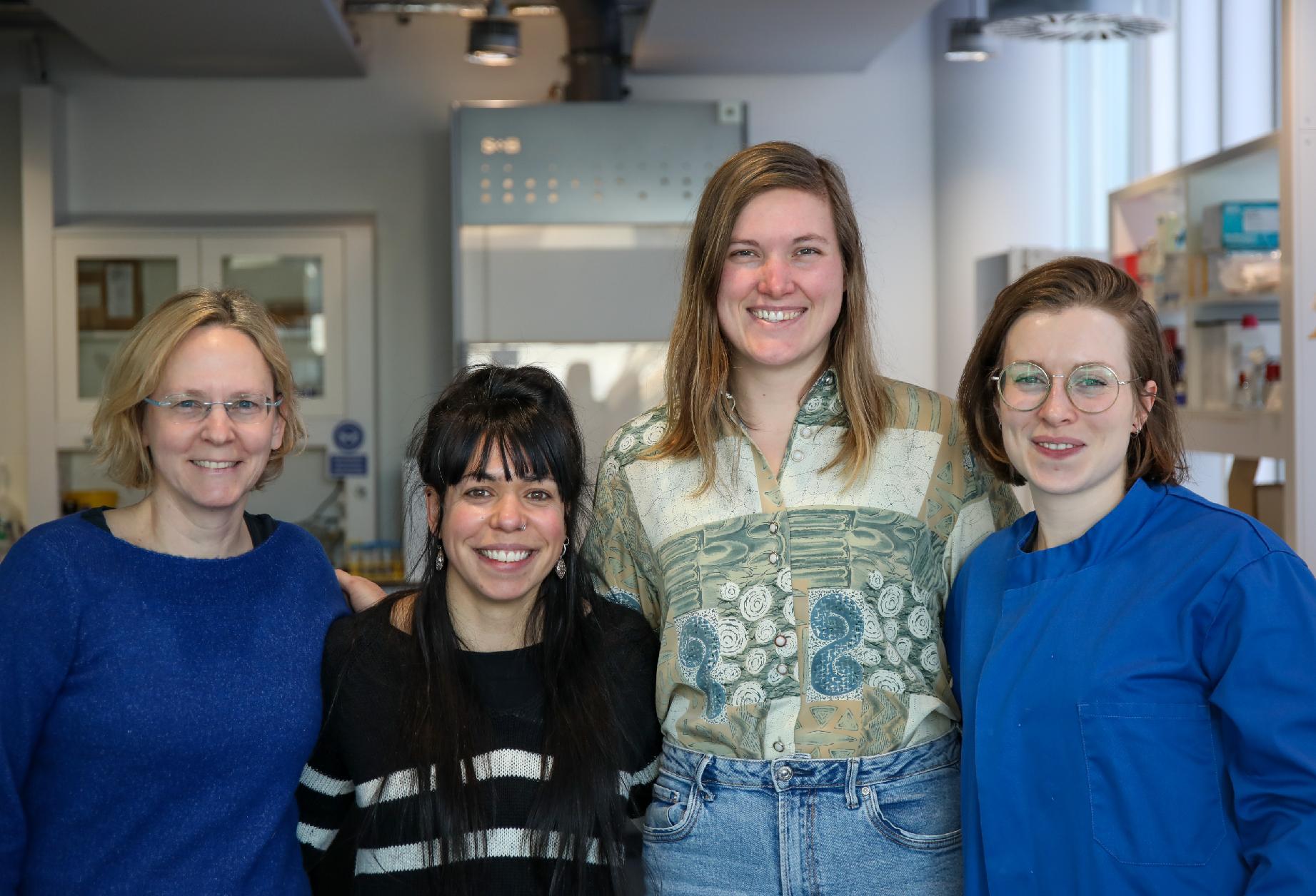 Professor Sonja Hofer, Dr Sara Mederos, Nicole Vissers and Patty Blakely. (Left to Right)