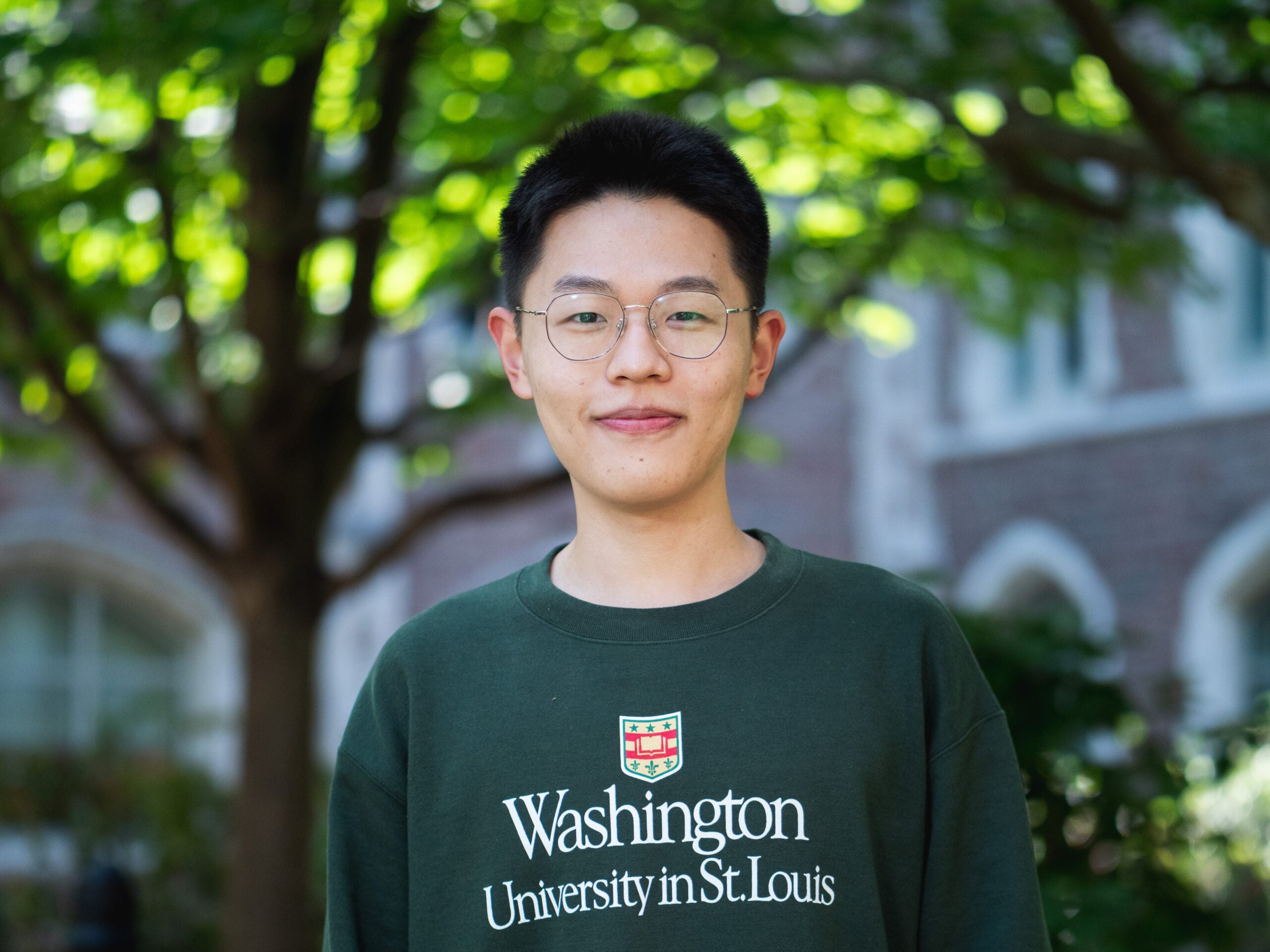 Guanghui He, graduate student in Chong Zu's team at WashU. 