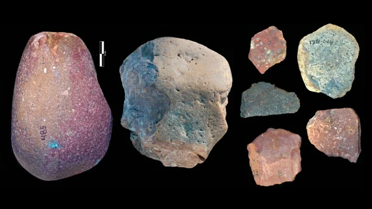 The stone tools found in Kenya are up to three million years old.