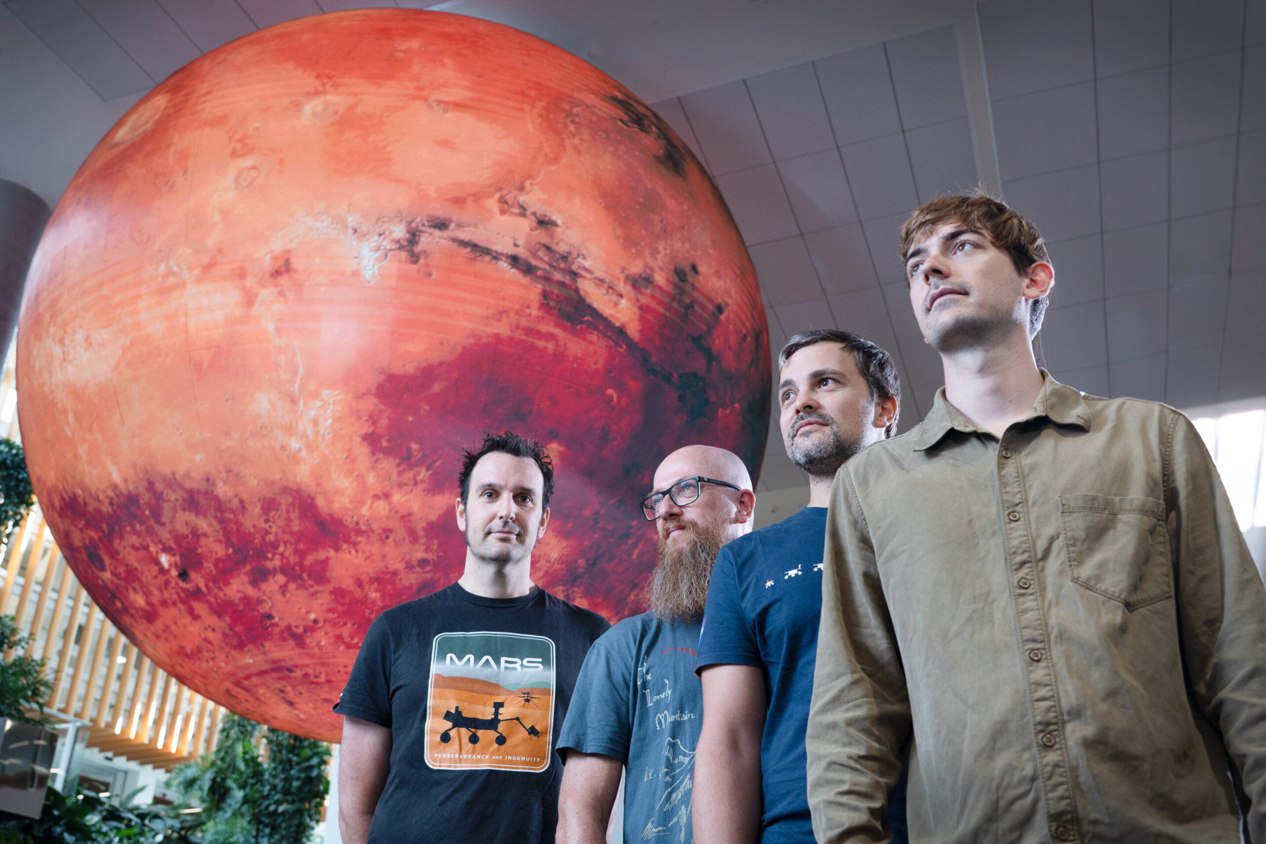 Groundbreaking research led by QUT, using data from NASA's Perseverance Rover, has uncovered striking new clues that could bring scientists closer to answering one of Mars’ biggest mysteries: did life ever exist there? The study was conducted by Dr. Michael Jones, Associate Professor Christoph Schrank, Peter Nemere, and Brendan Orenstein.