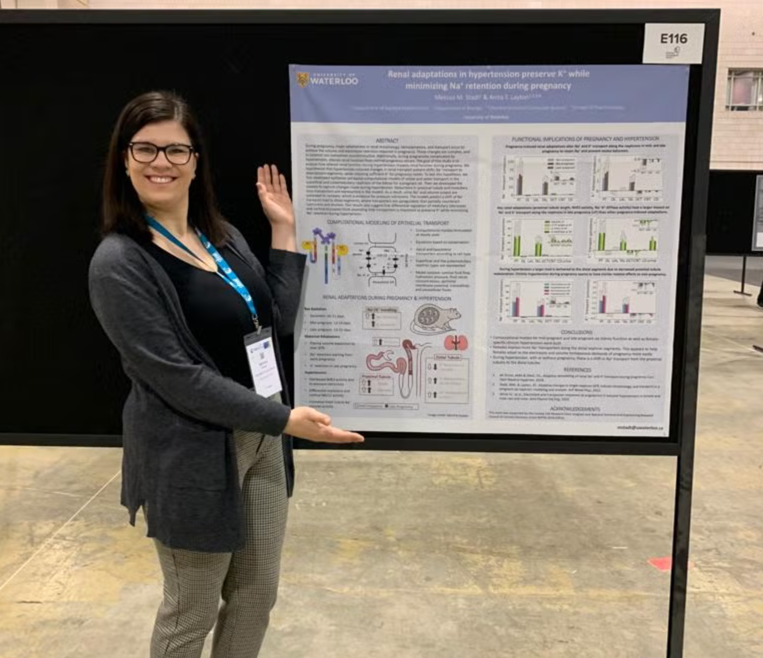 Melissa Stadt, lead author of the new study and a PhD candidate in applied mathematics at University of Waterloo. 