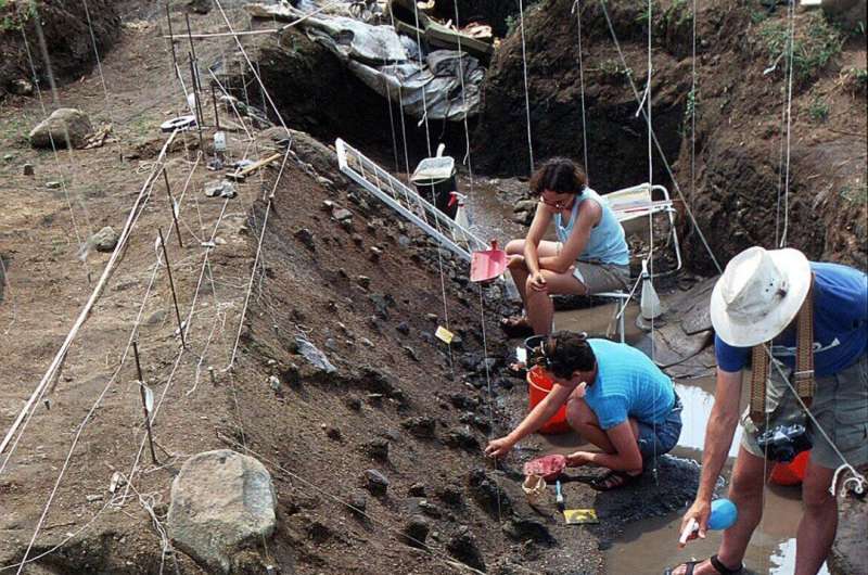 Excavations at Gesher Benot Ya'akov.