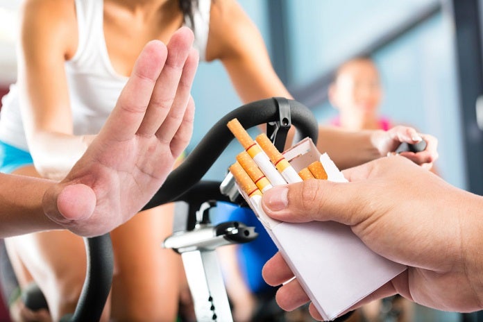 Smoking can weaken your physical fitness and reduce your work performance. 
