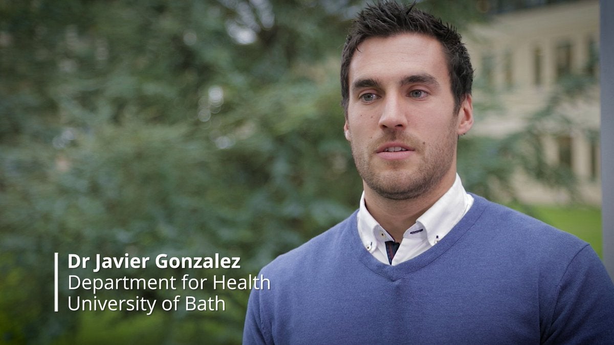 Javier Gonzalez, a co-author of the study and senior lecturer at the University of Bath